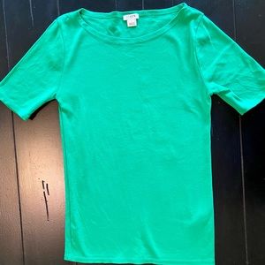 J Crew Kelly green t-shirt sz small like new
